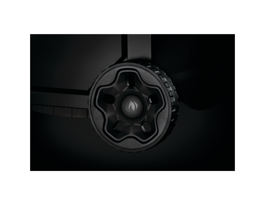Grill gazowy Legend 365 z palnikiem bocznym Sizzle Zone™, Czarny - 4
